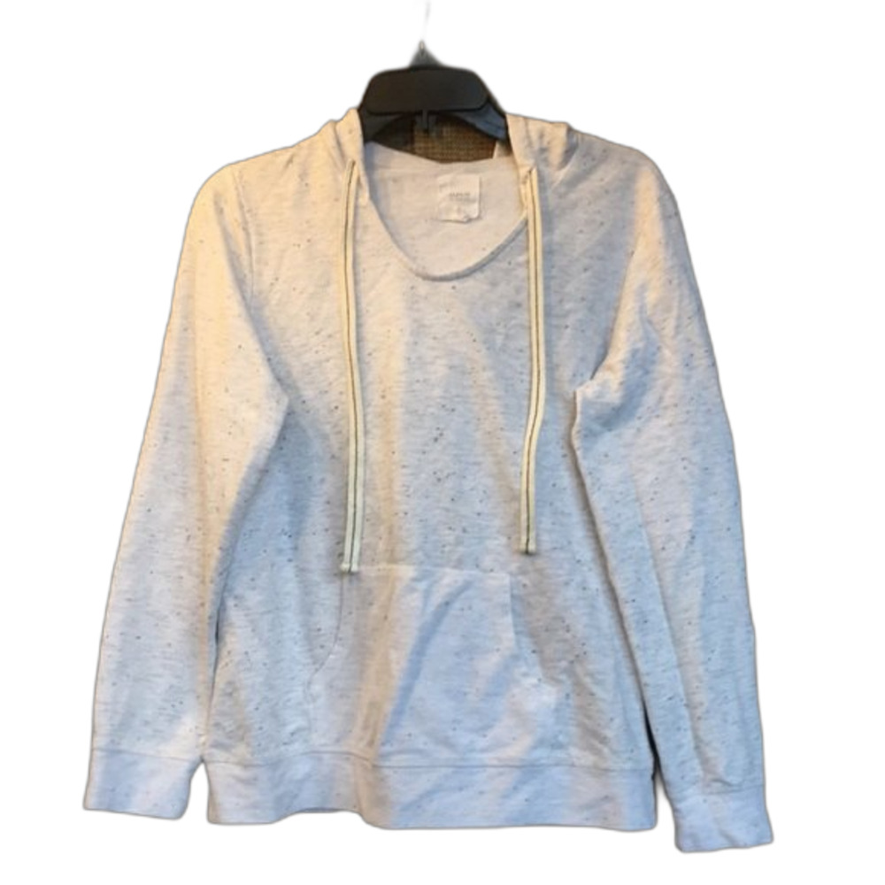 Alfani white heather hoodie size M.